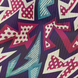 Irregular Geometric Pattern Of Terry