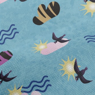 Art Illustration Bird Performance Linen