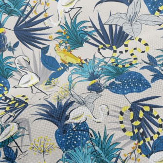 Rainforest Birds Venomous Snak Performance Linen