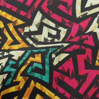 Swirl Geometry Performance Linen