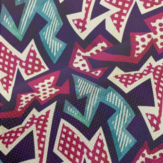 Irregular Geometric Pattern Of Performance Linen