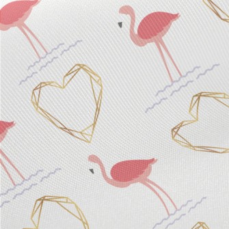 Flamingo And Love Twill