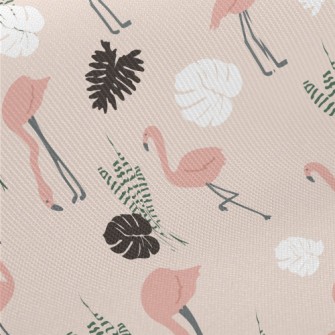 Pink Flamingo Twill