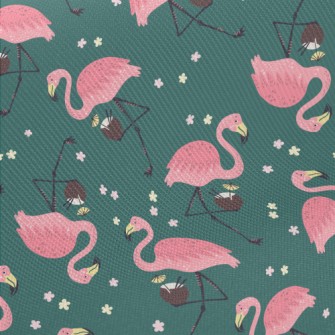 Flamingo Loves Coconut Juice Twill