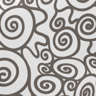 Swirls Of Varying Sizes Twill