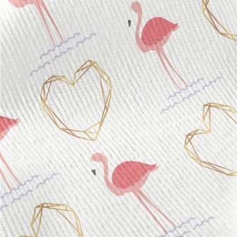 Flamingo And Love Standard Corduroy