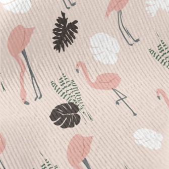 Pink Flamingo Standard Corduroy