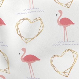 Flamingo And Love Stretch Ponte