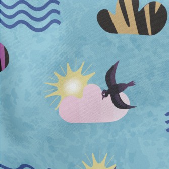 Art Illustration Bird Stretch Ponte