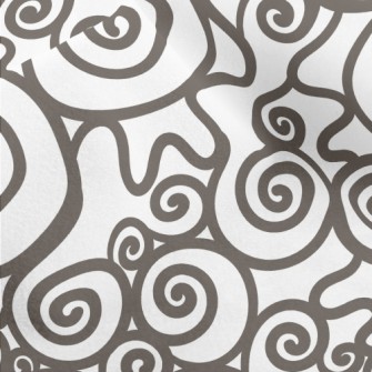 Swirls Of Varying Sizes Micro Fleece