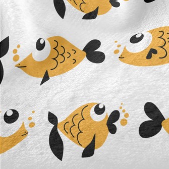 Super Cute Big Eye Goldfish Minky