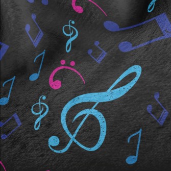 Fluorescent Notes Minky