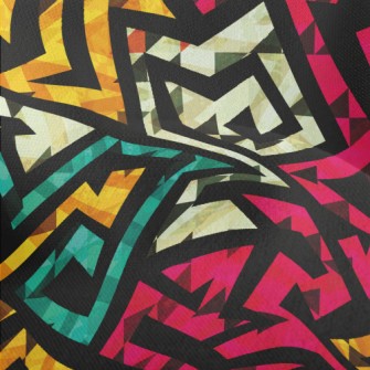 Swirl Geometry Lightweight Performance Linen