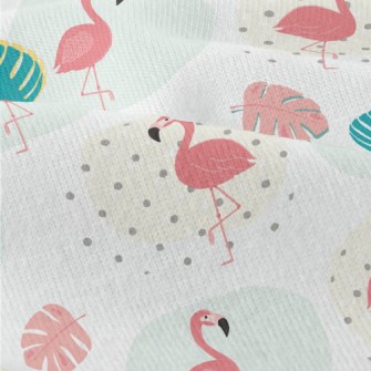 Flamingo Standing On One Leg Modern Jersey