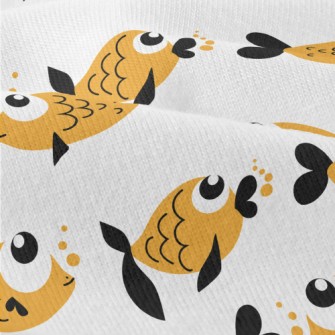 Super Cute Big Eye Goldfish Modern Jersey