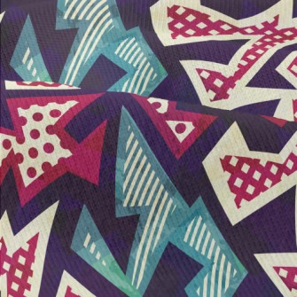 Irregular Geometric Pattern Of Modern Jersey