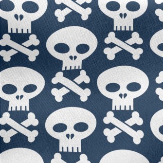 Skull Bones Jersey Backed Fleece