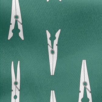Basic Clothespins Jersey Backed Fleece