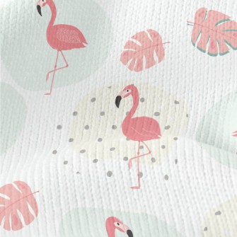 Flamingo Standing On One Leg Stretch Jersey