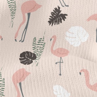 Pink Flamingo Stretch Jersey