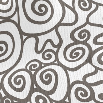 Swirls Of Varying Sizes Stretch Jersey
