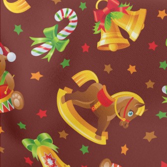 Christmas Atmosphere Gift Lightweight Cotton Poplin