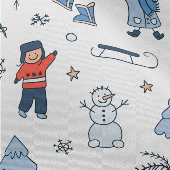 Christmas Happy Kids Chiffon
