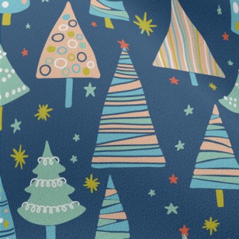 Colorful Geometric Christmas T Chiffon