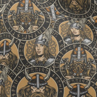 Viking Warrior Chiffon