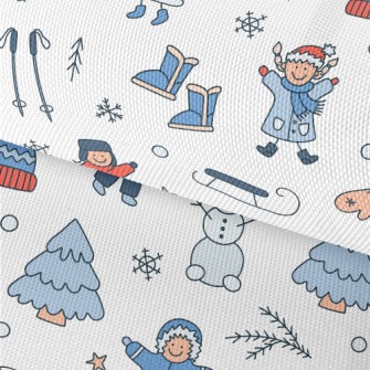 Christmas Happy Kids Waterproof Oxford