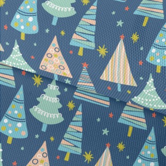 Colorful Geometric Christmas T Waterproof Oxford
