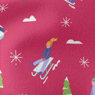 Like To Play With Snowmen Waterproof Canvas