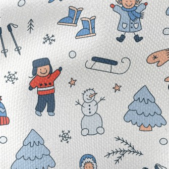 Christmas Happy Kids Waterproof Canvas