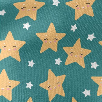 Charming Smiling Star Waterproof Canvas