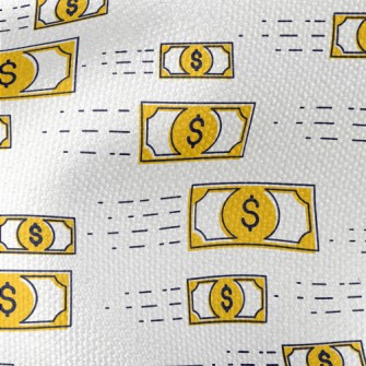 Full Of US Dollar Bills Waterproof Canvas