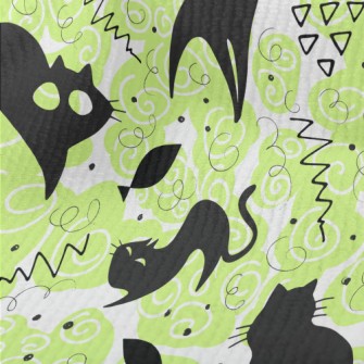 Fluorescent Playful Cat Terry