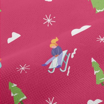 Like To Play With Snowmen Performance Linen
