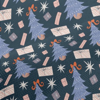 Bow Christmas Tree Performance Linen