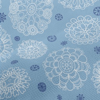 Beautiful Line Flower Performance Linen