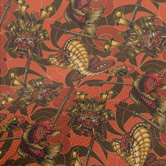 Koi Snake Warrior Performance Linen