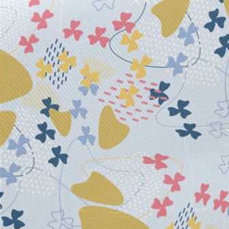 Geometric Color Block Diagram Twill