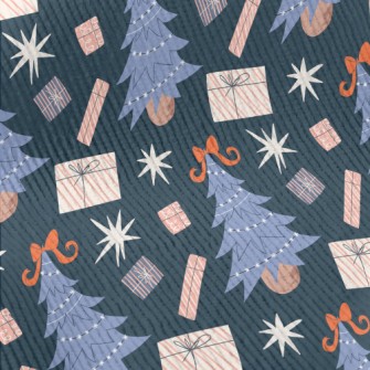 Bow Christmas Tree Standard Corduroy