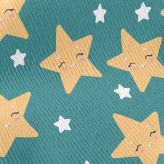 Charming Smiling Star Standard Corduroy