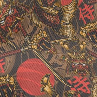 Fierce Japanese Samurai Standard Corduroy