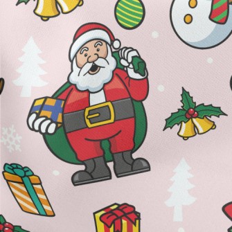 Santa Claus Reindeer Snowman Stretch Ponte