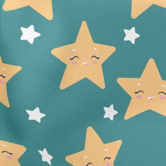 Charming Smiling Star Stretch Ponte
