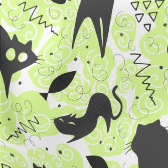 Fluorescent Playful Cat Stretch Ponte