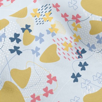 Geometric Color Block Diagram Micro Fleece