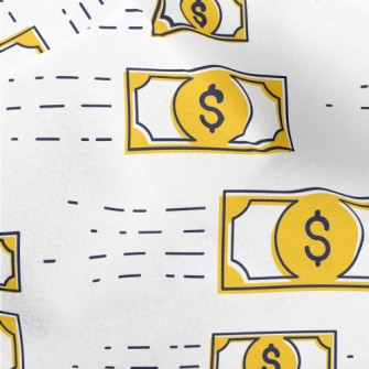 Full Of US Dollar Bills Micro Fleece