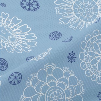 Beautiful Line Flower Piqué